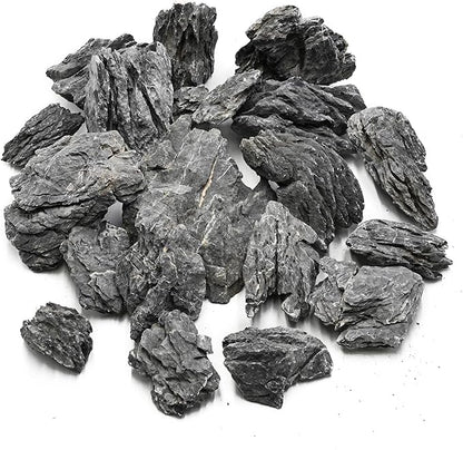 KINGRUI Aquarium Rocks Seiryu Rock Stone 44lb Dragon Stone for Aquarium Landscaping Models Fish Tank Decoration Reptile and Amphibian enclosures 3 to 9 inch