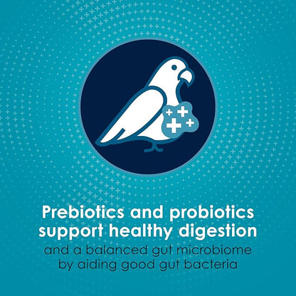 Kaytee Forti-Diet Pro Health Nourish+Protect Parrot Food, Comprehensive Nutrition Backed by Science, Digestive Health, Immune Support, 5 pounds