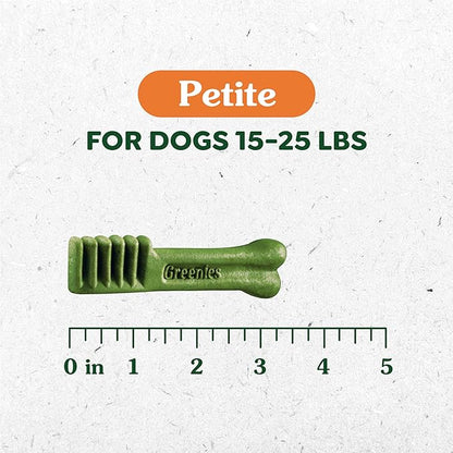 Greenies Original Petite Dental Dog Treats, 54 oz. Pack (90 Treats)
