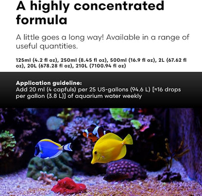 Brightwell Aquatics MicroBacter Clean - Microbial Culture & Enzyme Blend Fish Tank Cleaner - Cleans Live Rock Surfaces for Saltwater Fish Habitats - Aquarium Water Treatments, 33.8 fl oz