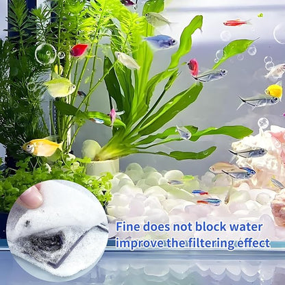 10 Pack Medium Filter Cartridges Compatible with Aqueon Replacement Filter Cartridges with Aqueon QuietFlow LED PRO Power Size 10 & E Internal Power Size 20