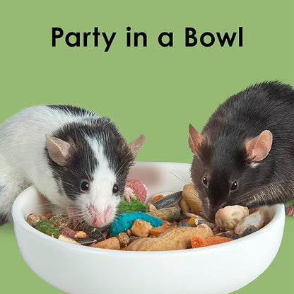 Kaytee Fiesta Mouse & Rat Food, Nutritious and Fun Blend, Supports Dental Health and Digestion, 4.5 pounds