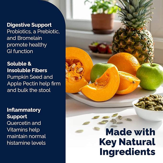 Vetnique Glandex Anal Gland Health Soft Chew Treats with Pumpkin for Dogs Digestive Enzymes, Probiotics Fiber Supplement for Dogs Boot The Scoot (Advanced Strength Duck/Bacon Chews (Veg), 30 Count)