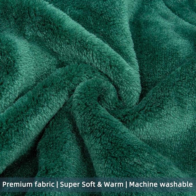 FabriCastle Dog Hoodie Sweater for Small Dogs Boy and Girl, Dog Clothes XS XXS Puppy Sweatshirt, Pet Outfit, Cat Clothing Super Soft Warm Snap On Closure (Dark Green, X-Small)