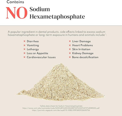 Dog Dental Powder – Vet Formulated - Cleans Teeth, Freshens Breath, Fights Plaque and Tartar – Natural Ingredients - 19 Active Ingredients - Oral Dog Probiotic - No Brushing - Made in USA