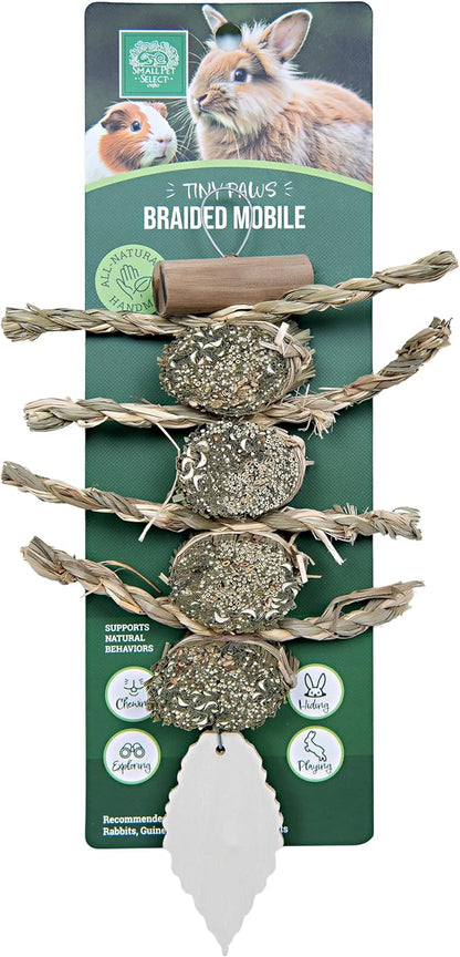 Small Pet Select - Tiny Paws Willow Play Pack, Natural Toys and Chews for Rabbits, Guinea Pigs, and Other Small Animals