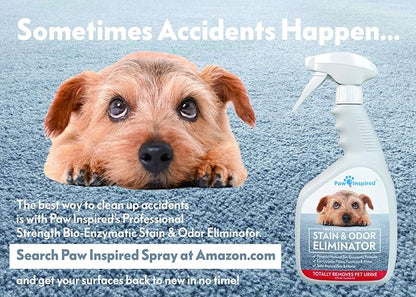 Paw Inspired Disposable Guinea Pig Cage Liners | Bamboo Charcoal Odor Controlling | Super Absorbent Liners Pee Pads for Ferrets, Rabbits, Hamsters, and Small Animals (28" x 17" (C&C 2 x 1), 24 Count)