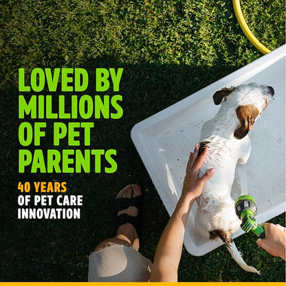 TropiClean Itch Relief Dog Shampoo, Powerful Odor Control, Long-Lasting Pineapple Scent, Puppy Safe, Made in The USA, Cat Friendly, 20oz.