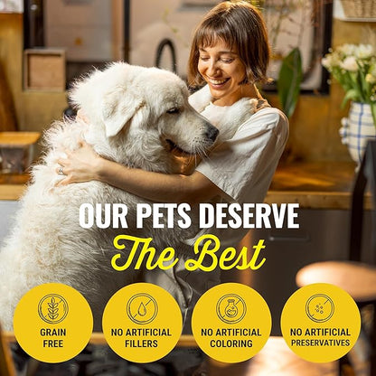 etta says! Premium Crunchy 7" Duck Dog Chews - Grain-Free Dog Treats, Good for Teeth, Easy to Digest - Made in The USA (20 Count Pack of 1)