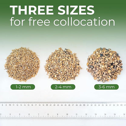 2 lbs Aquarium Gravel, 1-2mm Fish Tank Gravel, Premium Gravel and Substrate for Aquariums, Fish Tanks and Terrariums