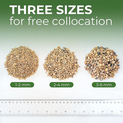 5 lbs Aquarium Gravel, 1-2mm Fish Tank Gravel, Premium Gravel and Substrate for Aquariums, Fish Tanks and Terrariums