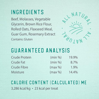 Caledon Farms Chewy Beef Sticks Dog Treats: 220G/7.8OZ