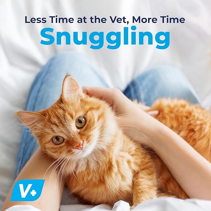 Vetnique Glandex Feline Anal Gland or Daily Probiotic Fiber Supplement Powder for Cats with Digestive Enzyme, Probiotics and Pumpkin, Vet Recommended for Healthy Bowels (4oz, Anal Gland Powder - Tuna)