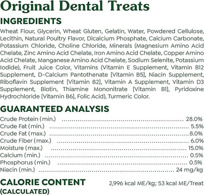 Greenies Original Petite Dental Dog Treats, 12 oz. Pack (20 Treats)