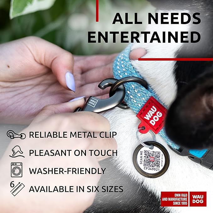 Recycled Cotton Dog Leash Eco-Friendly Alternative to Nylon Collar for Small Medium and Large Dogs - Reflective Strong Dog Leashes for Large Breeds - Puppy Leash