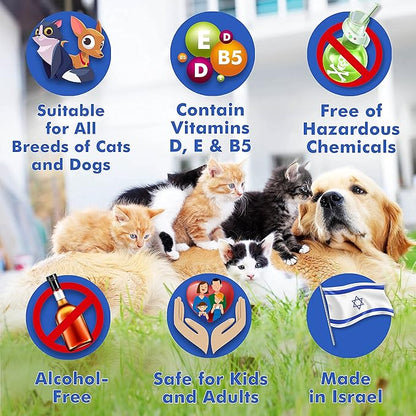 Arava Pet Eye Wipes - for Dogs Cats Puppies & Kittens - 100 Count