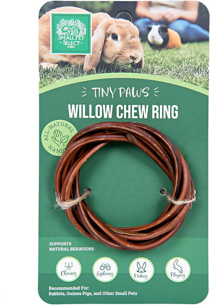 Small Pet Select - Tiny Paws Willow Play Pack, Natural Toys and Chews for Rabbits, Guinea Pigs, and Other Small Animals