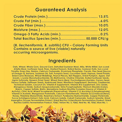 Kaytee Fiesta Hamster and Gerbil Food Flavor Medley 15 Pounds