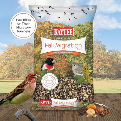 Kaytee Wild Bird Food, Fall Migration Seed Blend, 8 lb