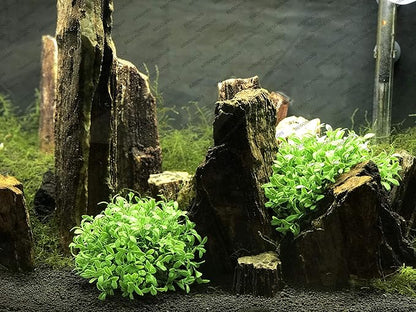 BEGONDIS Aquarium Decorations Fish Tank Artificial Green Water Plants Made of Soft Plastic, Safe for All Fish & Pets (Style-3)