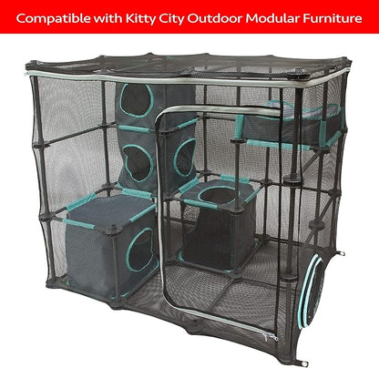 Kitty City Outdoor Catio Furniture and Play Kits for Cats, Pipes and Joints